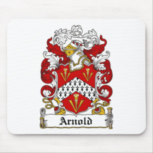 ARNOLD FAMILY CREST -  ARNOLD COAT OF ARMS MOUSE PAD