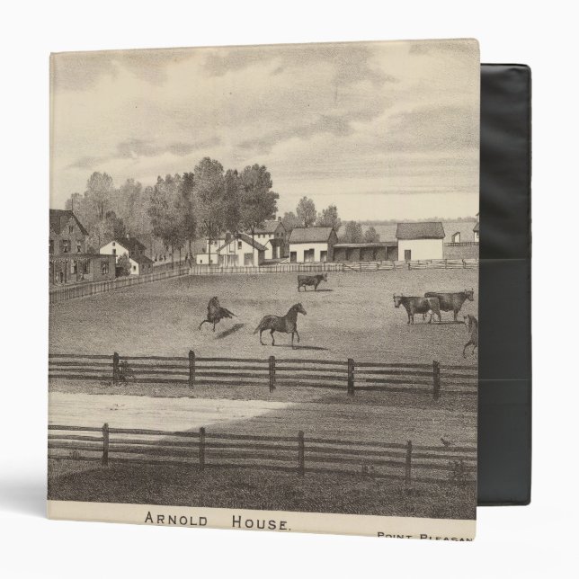 Arnold House, Point Pleasant, NJ Binder (Front/Inside)