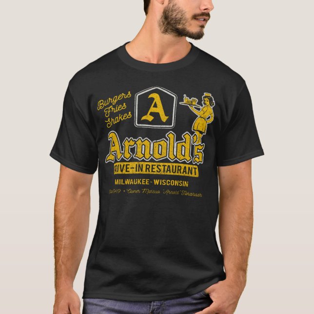 Arnold'S Drive In Worn T-Shirt (Front)