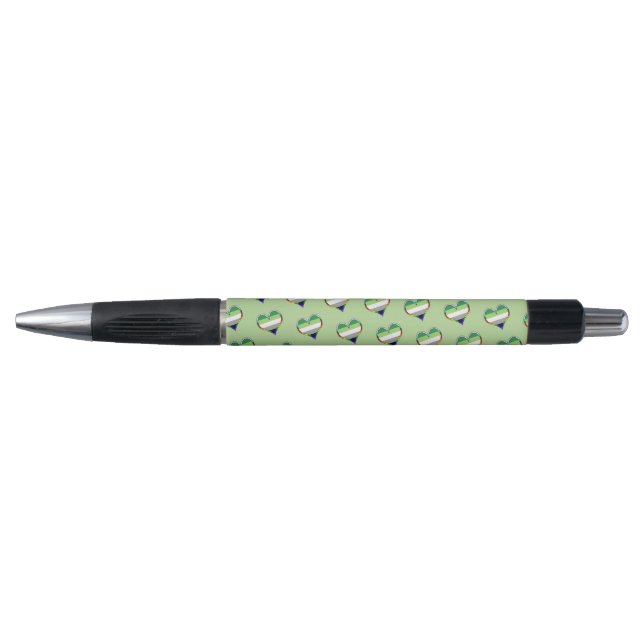 Aro Heart Pattern Pen (Front)