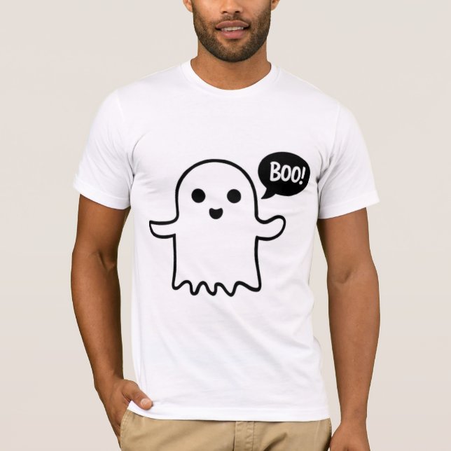 Aro Pride Ghost T-Shirt Design  (Front)