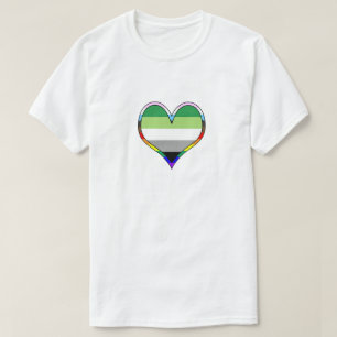 Aro Pride Heart T-Shirt