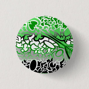 Aro Pride Squiggles 1 Inch Round Button
