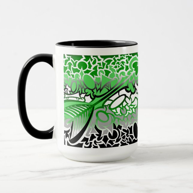 Aro Pride Squiggles Mug (Left)