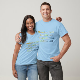 AroAce Agender Pride - Birthplace: Earth... T-Shirt