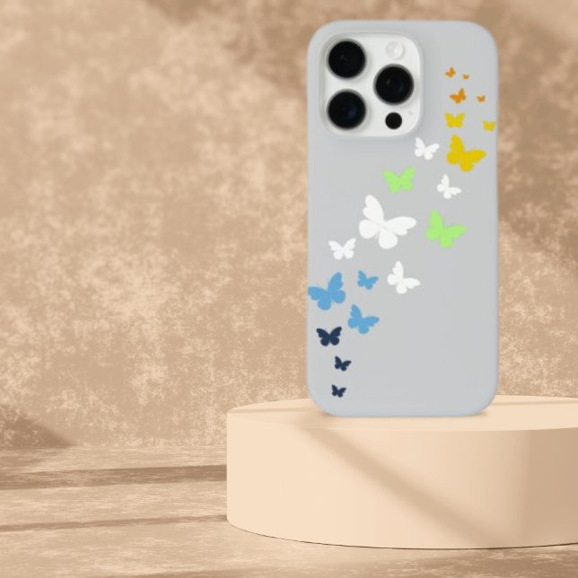 AroAce Agender Pride Butterfly Trail  Case-Mate iPhone Case (Creator Uploaded)