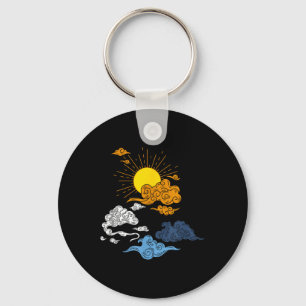 Aroace Pride Aro Ace Lgbtq Flag - Japanese Aromant Keychain