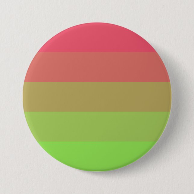 Aroflux Pride Flag 3 Inch Round Button (Front)