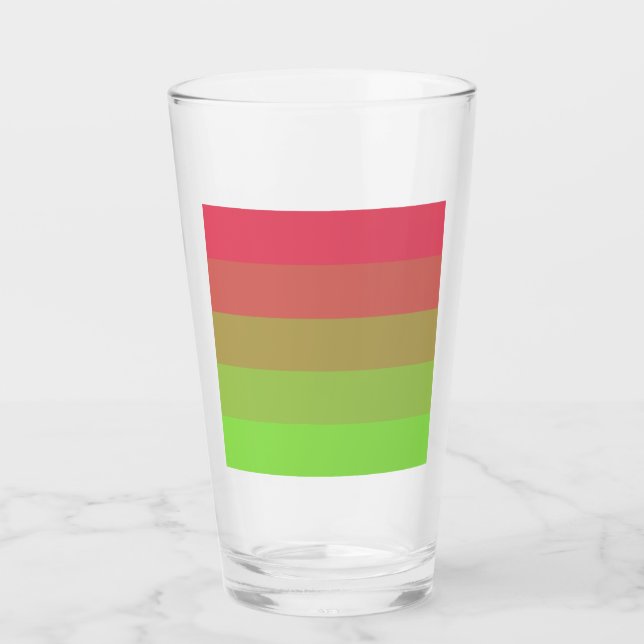 Aroflux Pride Flag Glass (Front)