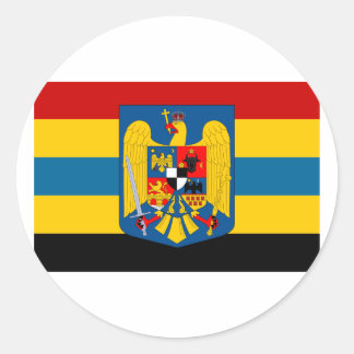 Aromanians during WWII, Romania Classic Round Sticker