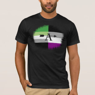 Aromantic Asexual Aro Ace Shirt