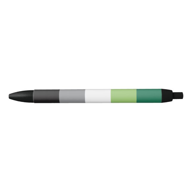 Aromantic Flag Pen (Front)