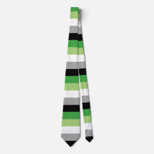 Aromantic Flag Tie