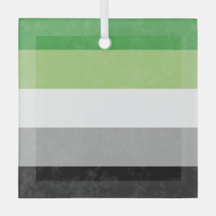 Aromantic Glass Ornament