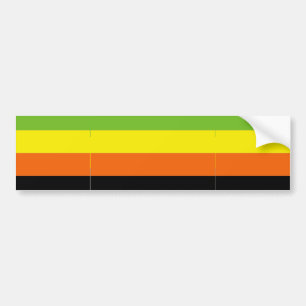 Aromantic Pride Bumper Sticker