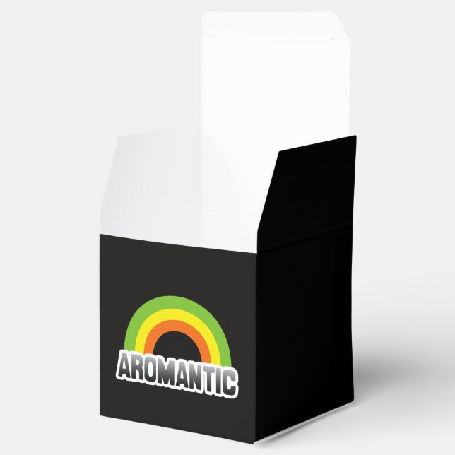 Aromantic Pride Favor Box (Opened)