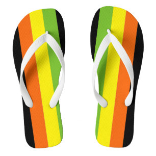 Aromantic Pride Flip Flops