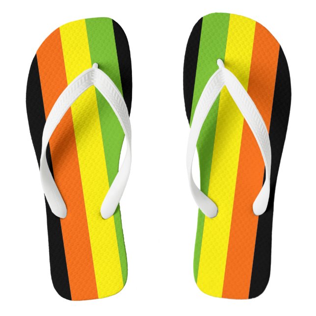 Aromantic Pride Flip Flops (Footbed)