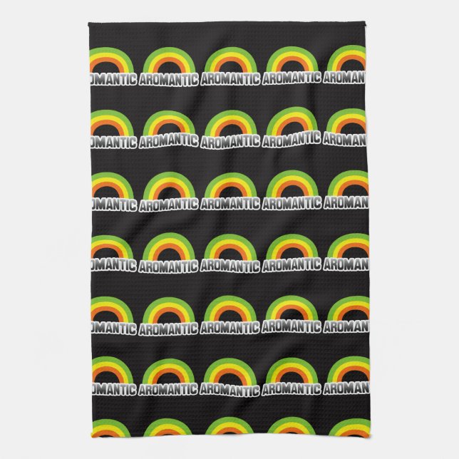 Aromantic Pride Kitchen Towel (Vertical)