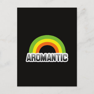 Aromantic Pride Postcard