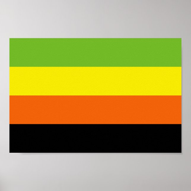 Aromantic Pride Poster (Front)