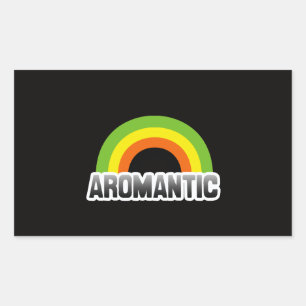 Aromantic Pride Sticker