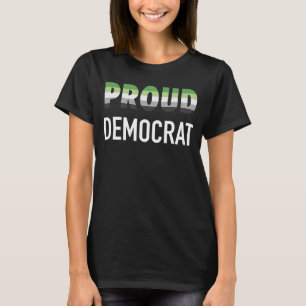 Aromantic Proud Democrat T-Shirt
