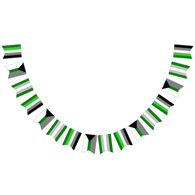 Aromantic Spectrum Bunting Flags (All)