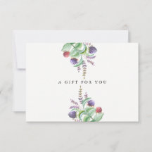 Aromathérapeute holistique Carte Cadeau Spa bio