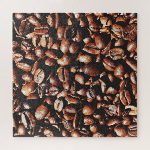 Aromatic Coffee Beans - I Love Coffee Jigsaw Puzzle