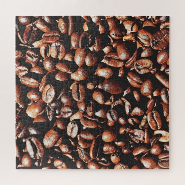 Aromatic Coffee Beans - I Love Coffee Jigsaw Puzzle (Horizontal)