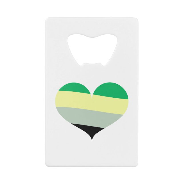 Aromatic Pride Credit Card Bottle Opener (Front)