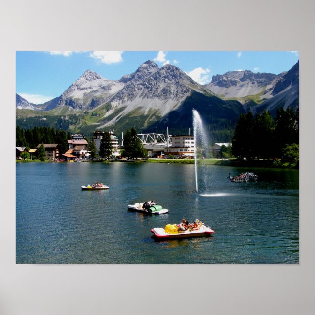 Arosa in Switzerland Poster (Front)