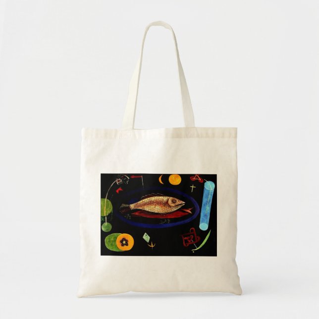 AROUN THE FISH TOTE BAG (Front)