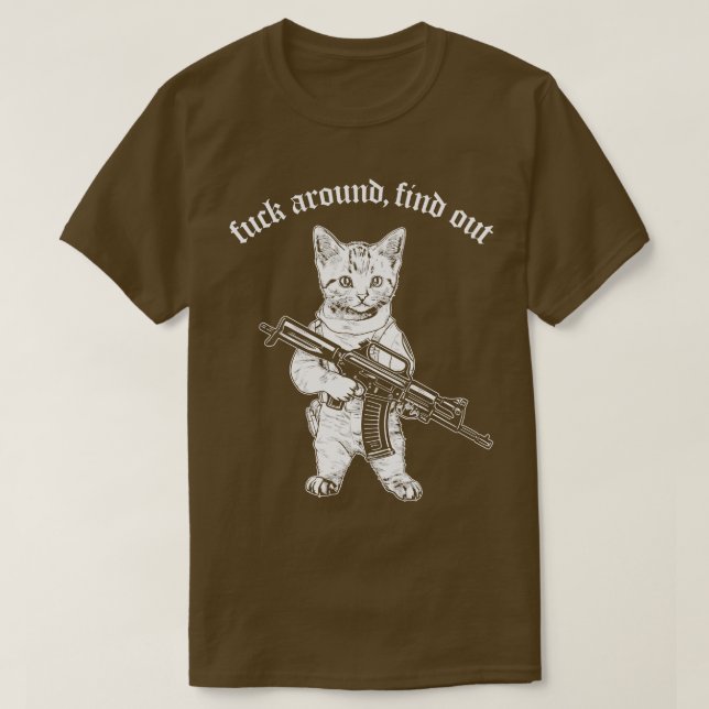 Around Find Out 8 T-Shirt (Design Front)