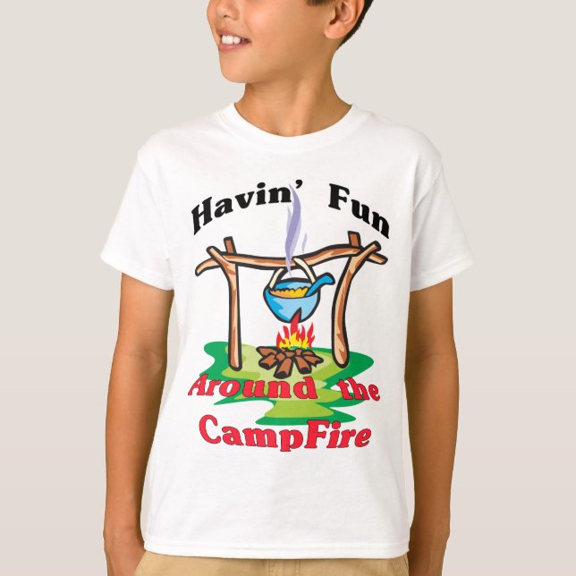 Around the Campfire T-Shirt (Front)