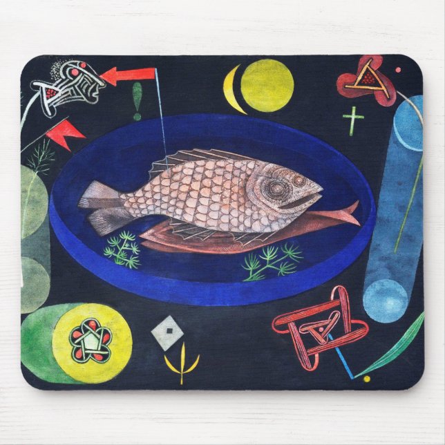 Around the Fish, Paul Klee Mouse Pad (Front)