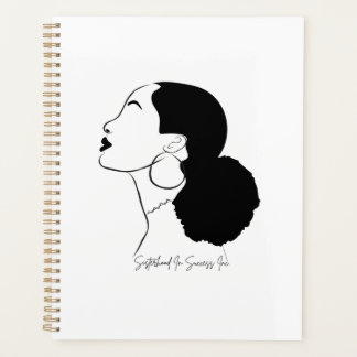 Around The Way Girl Spiral Photo Notebook Planner