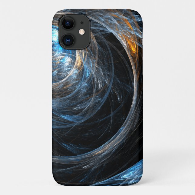 Around the World Abstract Art Case-Mate iPhone Case (Back)