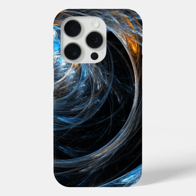 Around the World Abstract Art Case-Mate iPhone Case (Back)