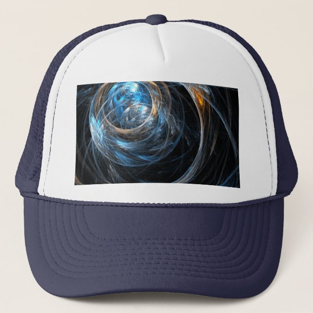 Around the World Abstract Art Hat (Front)