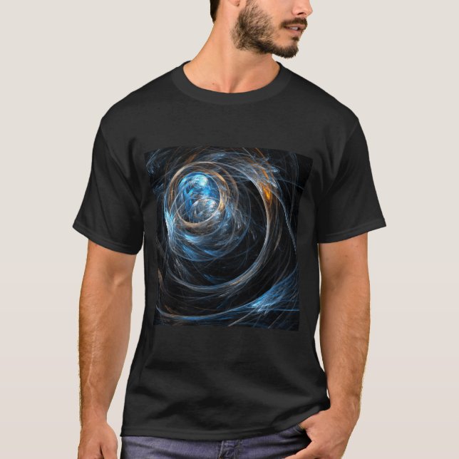 Around the World Abstract Art T-Shirt (Front)