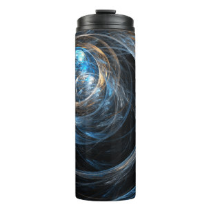 Around the World Abstract Art Thermal Tumbler