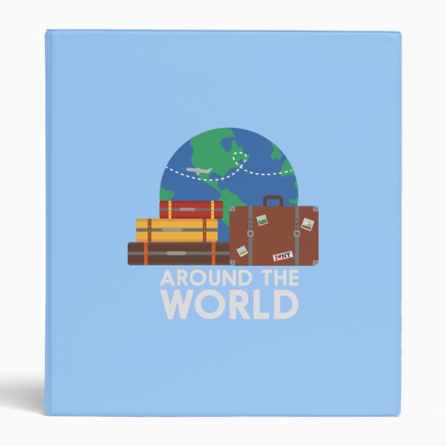 Around the world binder (Front)