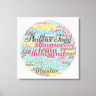 Around the World in 80 Days Canvas Print