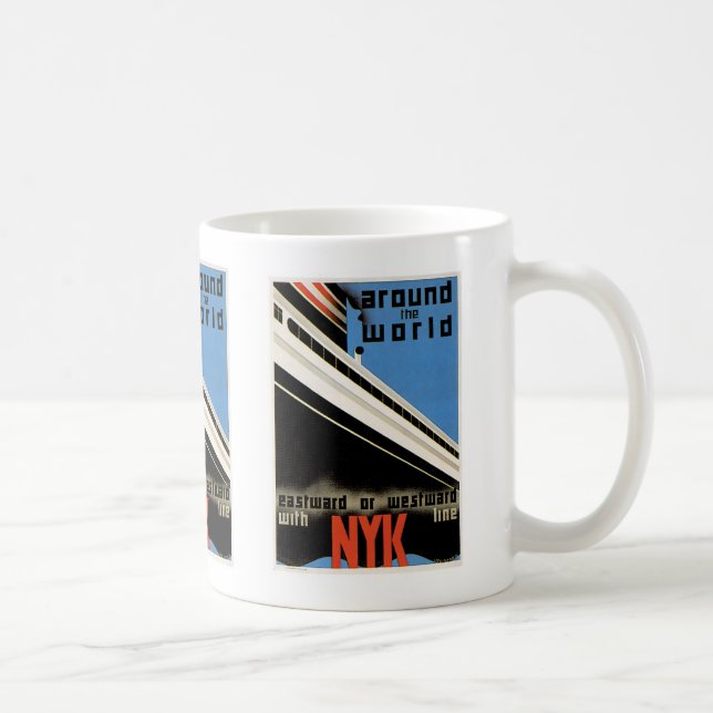 Around the World with NYK Coffee Mug (Right)