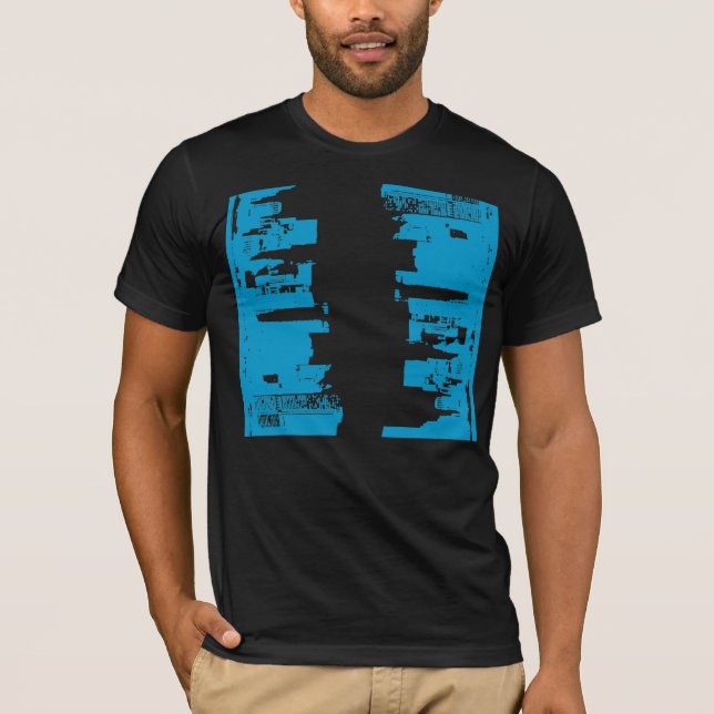 Around Upside Downtown Abstraction T-Shirt (Front)