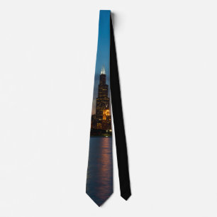 Around Willis At Night Tie