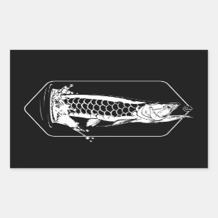 Arowana Jump Sticker