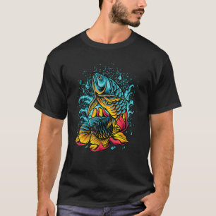 Arowana Koi Carp Nishikigoi Fish T-Shirt